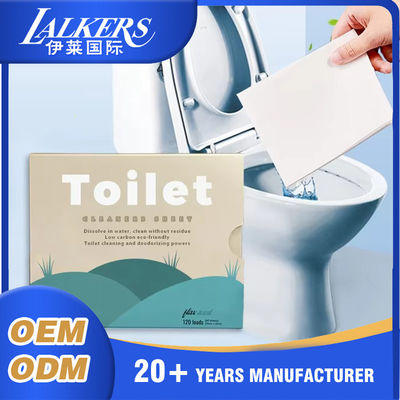 Compact ODM Eco Friendly Cleaner Toilet Bowl Strips Sécurisé élimine les taches