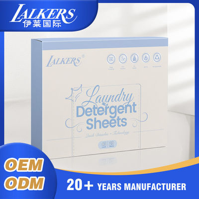 Bon prix Détergent à lessive doux pour la peau / Feuilles de savon enlèvent les taches en profondeur Papier détergent à lessive 11*14cm/11*7cm en ligne