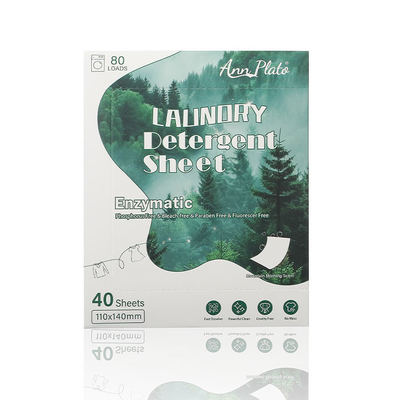 Bon prix Draps de détergent à lessive légers à base de plantes - 3X Pouvoir nettoyant - Sans parfum en ligne
