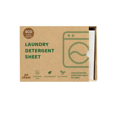 Bon prix Eco Friendly Travel Portable Laundry Strips Biodegradable Laundry Detergent Sheet en ligne