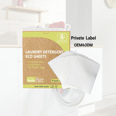 Bon prix Eco Friendly 11*7cm Laundry Detergent Strips for baby clothes en ligne