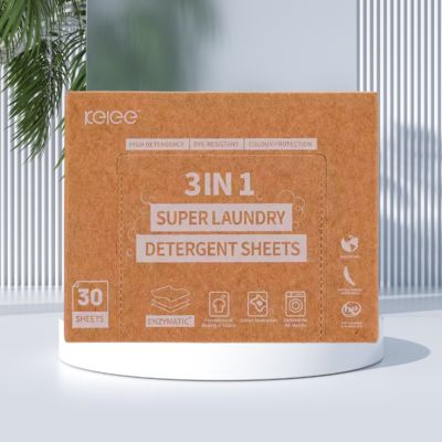 Bon prix Plant Enzyme Laundry Detergent Paper Sheets Super Concentrated Laundry Detergent Sheets en ligne