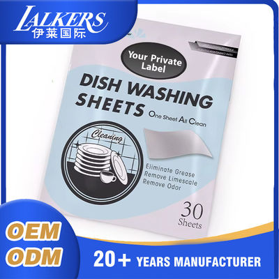 Bon prix Aucun résidu Les draps de lavage de vaisselle Les lave-vaisselle Les bandes de nettoyage Les agents adoucissants en ligne