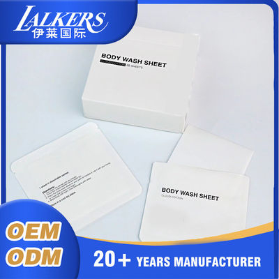 Bon prix OEM Voyage papier de lavage corporel blanchissant parfum durable et soluble en ligne