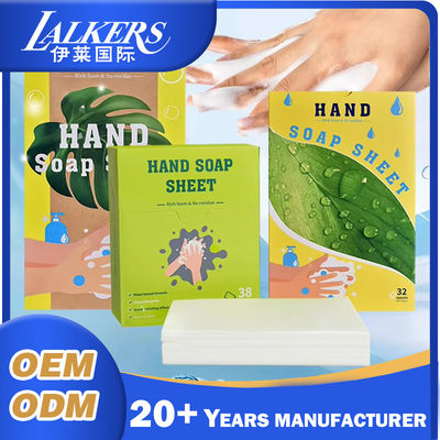 Bon prix Des feuilles de savon pour les mains Ocean Breeze écologique Papier pour les mains biodégradable en ligne