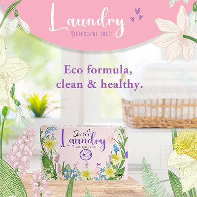 Lave-linge détergent écologique avec un nettoyage en profondeur et moins de liquide