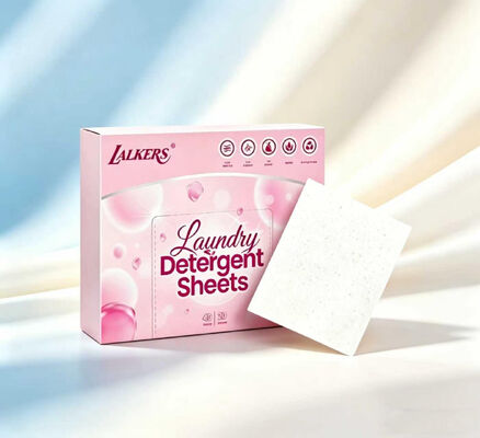Bon prix Feuilles de détergent à lessive à base de plantes avec élimination des taches en taille 11*14cm pour un nettoyage fiable en ligne