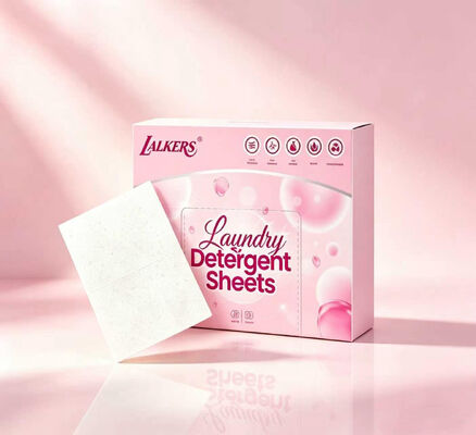 Bon prix Feuilles de lessive écologiques avec un fort pouvoir nettoyant et un parfum personnalisable en ligne