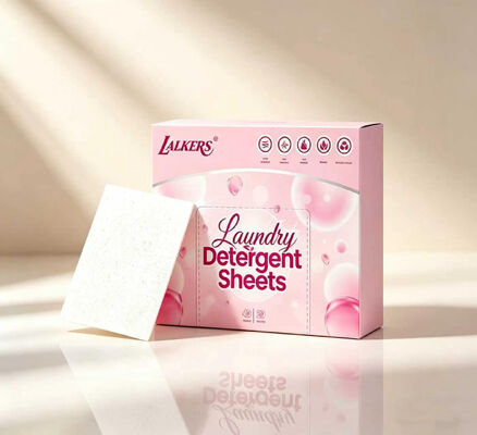 Bon prix Des feuilles de détergent de linge écologiques avec une puissante lutte contre les taches et un design compact et léger en ligne
