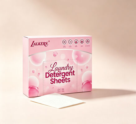 Bon prix Feuilles de détergent à lessive à base de plantes, format 11*14cm, avec 50% de matière active pour un nettoyage en profondeur des taches en ligne