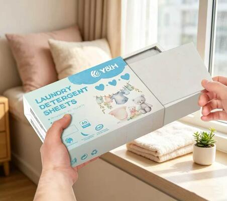 Bon prix Des feuilles de détergent de linge écologiques sans déchets pour nettoyer efficacement les taches dures en ligne