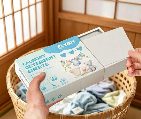 Bon prix Des feuilles de détergent de linge écologiques et exemptes de plastique pour le nettoyage de qualité supérieure des taches dures en ligne