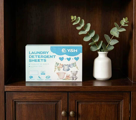Bon prix Des feuilles de détergent pour les vêtements biodégradables respectueuses de l'environnement de 11*14 cm pour l'élimination des taches dures en ligne