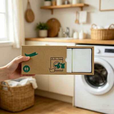 Bon prix Des feuilles de détergent pour les vêtements écologiques avec un nettoyage puissant et un parfum personnalisable pour les taches dures en ligne
