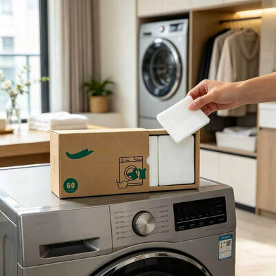 Bon prix Des feuilles de détergent écologique pour les vêtements à verrouillage de couleur pour l'élimination des taches et la protection des vêtements en ligne