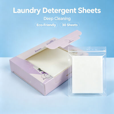 Bon prix Des feuilles de détergent de linge biodégradables et sans plastique avec un nettoyage des taches puissant et résistant en ligne