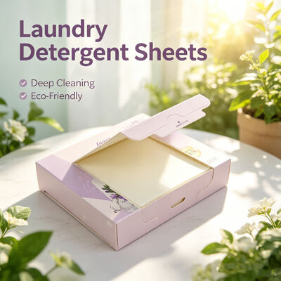Bon prix Des feuilles de détergent de linge super-condensées écologiques avec un parfum personnalisable pour un nettoyage en profondeur en ligne