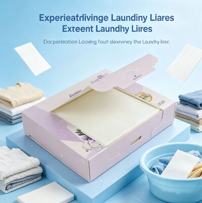 Des feuilles de détergent de linge écologiques et sûres pour bébé, résistantes commercialement aux taches dures