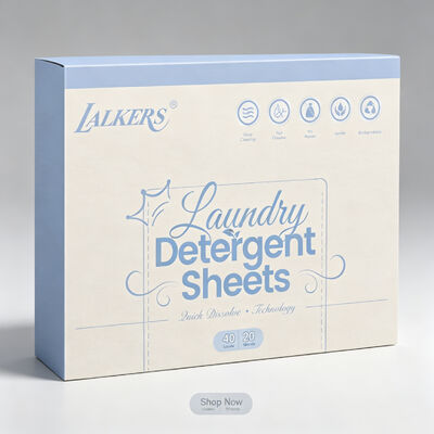 Bon prix Des feuilles de détergent de linge écologiques en plastique zéro avec un nettoyage puissant pour éliminer les taches difficiles en ligne