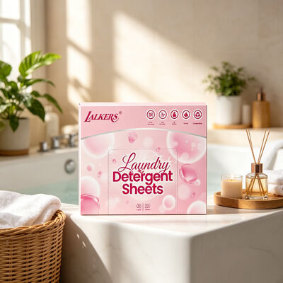 Des bandes de détergent de linge écologique super condensées avec un parfum personnalisable pour les taches dures