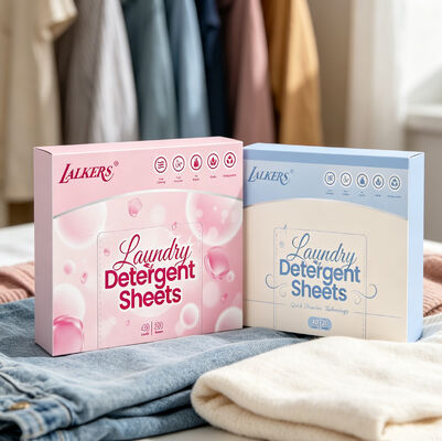 Bon prix Feuilles de détergent à lessive écologiques hypoallergéniques résistantes aux taches, douces pour la peau en ligne