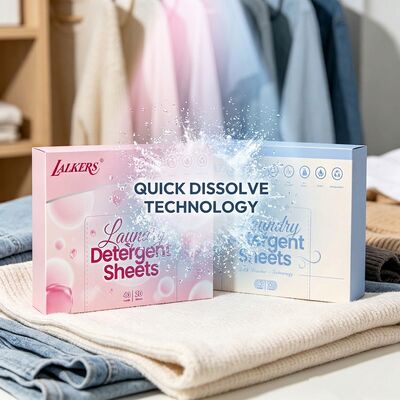 Bon prix Des feuilles de détergent de linge 100% végétales de qualité supérieure avec emballage zéro déchet et bandes de linge écologiques pré-mesurées en ligne