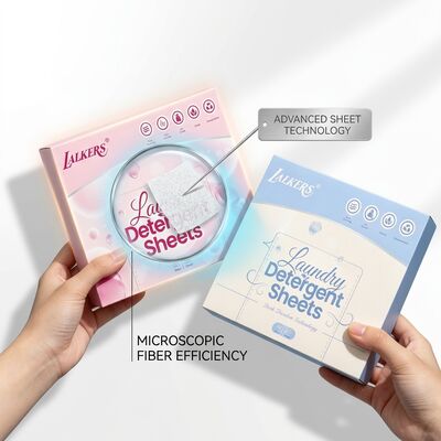 Feuilles de détergent à lessive sans produits chimiques testées dermatologiquement pour une utilisation sûre pendant la grossesse et le bébé