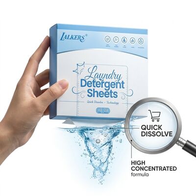 Listes de détergent de linge avec pH neutre 7.0 pour la sécurité du lavage à la main
