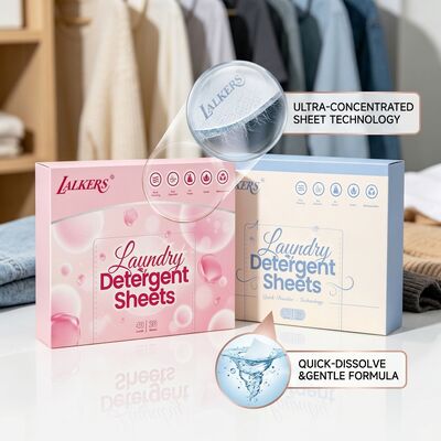 Bon prix Des feuilles de détergent à base de plantes en vrac avec 300 boîtes MOQ Formule personnalisable et service d'échantillonnage gratuit en ligne
