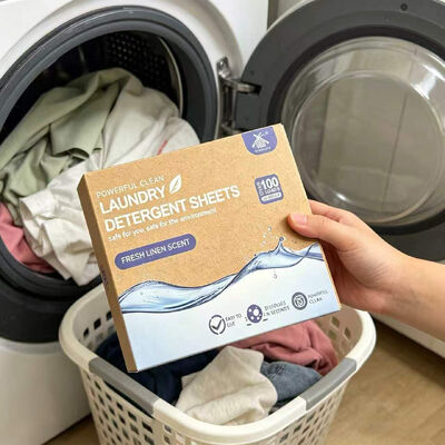 Bon prix Feuilles de lessive biodégradables sans colorants artificiels pour un lavage en profondeur en ligne