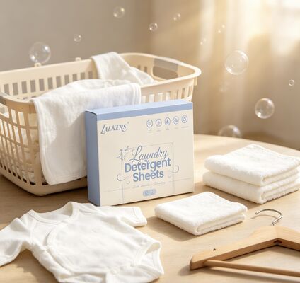 Bon prix Des feuilles de détergent de linge non toxiques biodégradables à base de plantes pour les soins doux des vêtements de bébé online