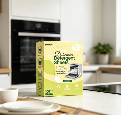 Bon prix Des feuilles de lave-vaisselle durables avec une conception à faible mousse complètement dissoute surfactant végétal online