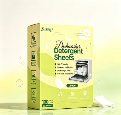 Bon prix Feuilles compostables pour lave-vaisselle avec ingrédients d'origine végétale pour une vaisselle étincelante après chaque lavage online